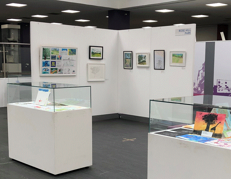 Art Exhibition Gallery Sutton Library